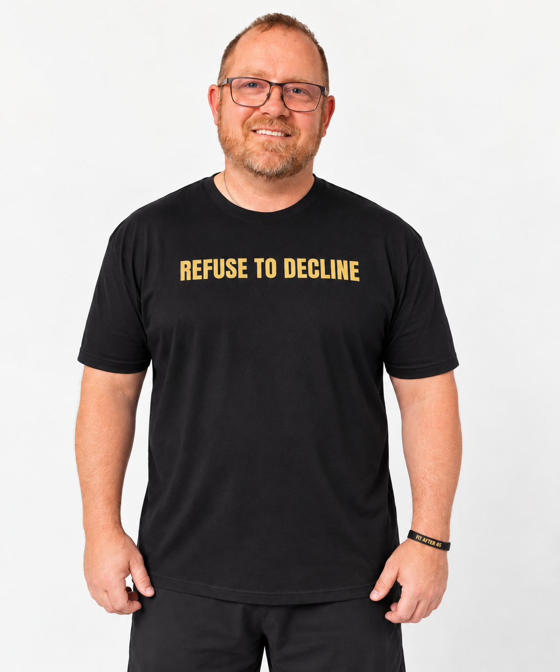 Men’s REFUSE TO DECLINE Tee – Black