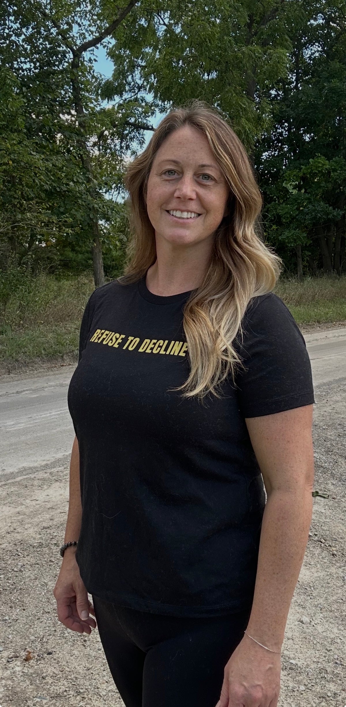 Women’s REFUSE TO DECLINE Tee - Black