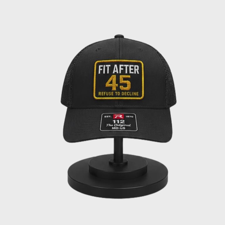 Fit After 45™ Patch Hat